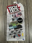 Tech Deck Fingerboard 4-PACK April Skateboards Customizable Collectibles Toys New. Price: $9.99.