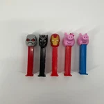 Pez Candy Dispensers Lot Marvel Iron Man Black Panther Peppa Pig George Used. Price: $19.99.