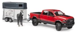 Bruder Ram 2500 Trailer & Horse Power Pick Up Truck Car Toy Gift Vehicle 02501 New. Price: $55.55.