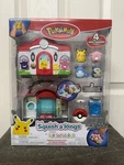 Jazwares Pok Mon Squish-a-longs Center Playset W/ 4 Mini-squish Figures New. Price: $36.50.