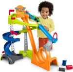 Fisher-price Little People Toddler Toy Hot Wheels Spiral Stunt Speedway Race ... New. Price: $69.98.