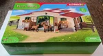 Schleich Horse Barn And Stable Playset Riding Center 96 Piece 42195 Farm World Used. Price: $129.99.