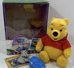 Mattel My Interactive Pooh Electronic Learning Toy Set Winnie The Plush Cd Used. Price: $89.99.