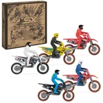 Supercross Authentic 5 Pack Of 124 Scale Die Cast Motorcycles With Rider Figures New. Price: $41.92.