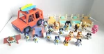 Bluey Bingo Heeler Ludo Studio Moose Figure Jeep Huge Lot Friends Family Used. Price: $19.99.
