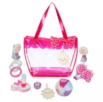 Disney Minnie Mouse Outdoor Play Set Ring Toss Flower Squirter Paddle Balls Tote New. Price: $26.87.