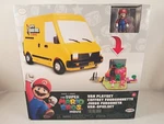 Super Mario Bros. Movie Van Playset With Mini Figure Nintendo New. Price: $32.95.