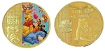 Winnie The Pooh Gold Coin London Zoo Walt Disney Tiger Bear Pig Donkey Kangaroo. Price: $13.41.