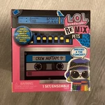 Lol Remix Pets 9 Surprises, Real Hair Includes Music Cassette Tape W.. New. Price: $15.00.