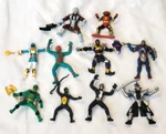 Power Rangers Jungle Fury 3" Bandai Lot Of 10 Figures Used. Price: $19.96.