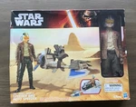 Star Wars Speeder Bike & Poe Damon 12 Inch Action Figure Disney Hasbro 2015 Nib New. Price: $13.99.