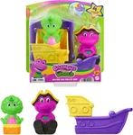Fisher Price Barney's World: Water Fun Pirate Ship 4-PIECE Set Used Very Good. Price: $14.65.