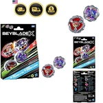 Beyblade X Beat Tyranno 4-70Q & Knife Shinobi 4-80HN Dual Pack Set With 2 Rig... New. Price: $36.29.