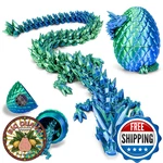 Yilcer 12 3D Printed Dragon Egg - Easter Basket Essentials Stuffers, Prefille New. Price: $28.49.