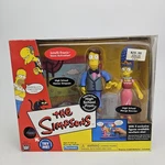 Playmates Wos Simpsons Playset - High School Prom Homer & Marge Misb New. Price: $29.69.
