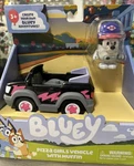Bluey Pizza Girl Muffin Figure Toy Vehicle New. Price: $16.49.
