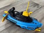 Vintage!! 1992 G.i. Joe Arah Barracuda Submarine - Missing Piece Euc!! Used. Price: $7.95.
