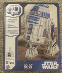 Spin Master Star Wars 4D Cardstock R2 D2 Model Kit, Factory Sealed, 201 Pcs New. Price: $14.99.