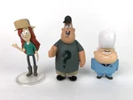 Gravity Falls Disney Jazwares 2" Figures Wendy Soos Gideon Used. Price: $48.00.