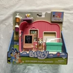 Bluey Ice Cream Shop Playset With Bingo Figure Accessories & Stickers New. Price: $21.95.