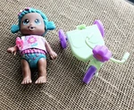 My Sweet Baby Magical Color Changing Outfit Charm Doll With Tricycle Used. Price: $7.99.