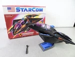 Coleco Starcom Shadow Bat 1986 Collectible Jet Ship With Original Box Used. Price: $299.99.