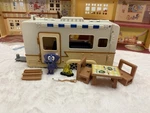 Bluey Caravan Camper Vehicle Adventure Playset With Figure Jean Luc Used. Price: $25.00.