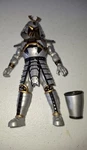 Vtg Sunco Xtreme Ninja 2001 Poseable Action Figure Gray Silver W/ Weapons 5.5" 6 Used. Price: $11.00.