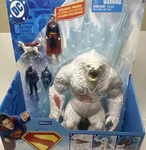 Dc Fortress Of Solitude Playset W/ Superman, Krypto, Yeti & Villains New. Price: $18.99.