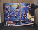 New Sealed Wwe Tough Talkers Championship Takedown Ring Playset - Works!. Price: $100.00.
