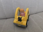 Playmobil 6775 1.2.3 Digger Excavator With Driver Used. Price: $13.00.