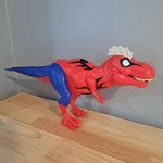 Marvel Spider-rex Spider-man T-rex Dinosaur Action Figure Hasbro 2022 Works Used. Price: $65.00.