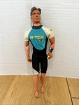 Hasbro Gi Joe 12" Soldier Action Figure 1998 W/ Tek Drive Suit Used. Price: $8.95.