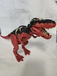 Jurassic World Tyrannosaurus T-rex Red Roaring Dinosaur Action Figure Used. Price: $12.00.