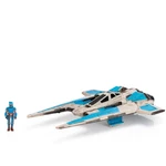 Star Wars Micro Galaxy Squadron Fang Fighter With Mandalorian Figure Toy New. Price: $22.39.
