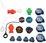 Hasbro Beyblade Burst Quaddrive Lot 4 Tops Minis Launchers Valt Clips Case Set Used. Price: $27.99.