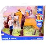 Dreamworks Spirit Riding Lucky Doll Horse Equestrian Figure Toy Set Gir New. Price: $22.66.