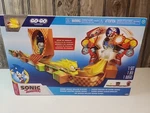 Sonic Game Go Racers Deluxe Playset With Diecast Super Figures New. Price: $23.99.