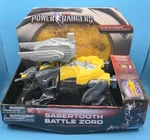 2016 Bandai Power Rangers Sabertooth Battle Zord Yellow Brand New. Price: $59.99.