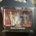 Hasbro Marvel Legends Thor Ragnarok Grandmaster & Korg Playset Figures Used. Price: $15.00.