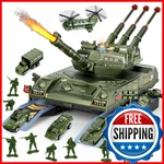 Army Tank Toys For Boys 3 4 5 6 7 8 Years Old, Military Playset With Mini New. Price: $39.19.
