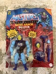 Masters Of The Universe Origins Battle Armor Skeletor Action Figure Mattel New. Price: $18.99.
