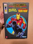 Hasbro Pulse Exclusive Marvel Legends Black Panther & Iron Man Retro 2 Pack Used. Price: $29.99.