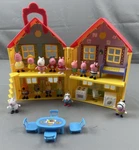 Peppa Pig Folding Play House With Figures & Accessories Lot Jazwares Used. Price: $44.99.