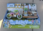 New Moose Toys "bluey's Bike" Poseable Figure + 4 Pieces. Price: $14.87.
