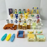 Lot Of 35 Bluey And Friends Family 2.5-3 Poseable Figures Furniture Ludo Studio Used. Price: $31.99.