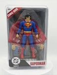 Mcfarlane Dc Direct Superman Zero Hour 7" Figure Comic Book Set Nib New. Price: $45.99.