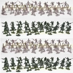 144 Pcs, Army Men Toy Soldiers, Military Force, Plastic Figurines, Action Figure New. Price: $14.99.