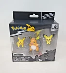 Pok Mon Select Evolution Multi-pack Of 3, Pichu, Pikachu, & Raichu By Jazwares New. Price: $24.99.