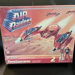 1987 Hasbro Air Raiders Twin Lightning Factory Sealed Internals New Old Stock. Price: $75.00.